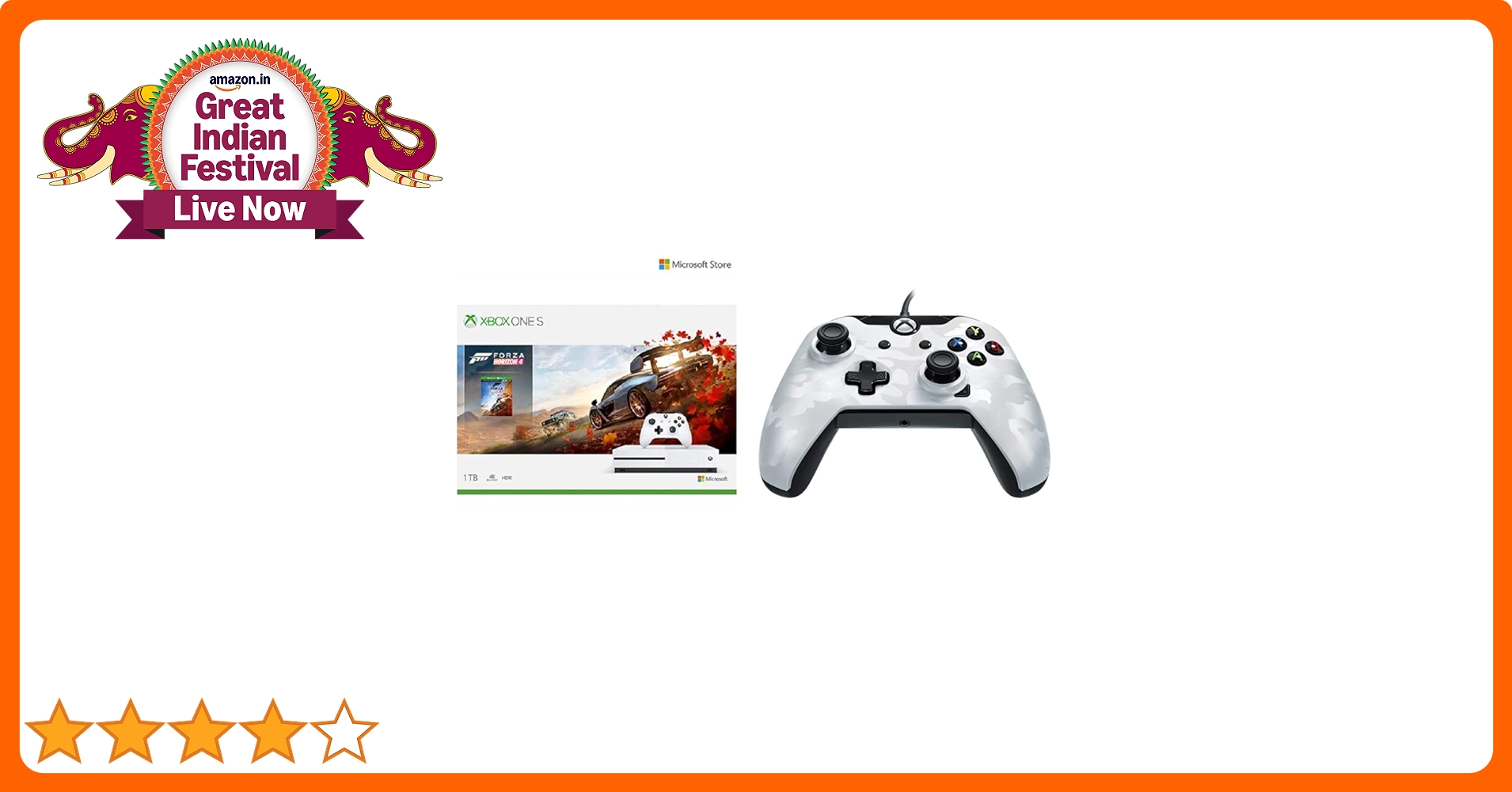Microsoft 1 TB Xbox One S Console - Forza Horizon 4 Bundle +